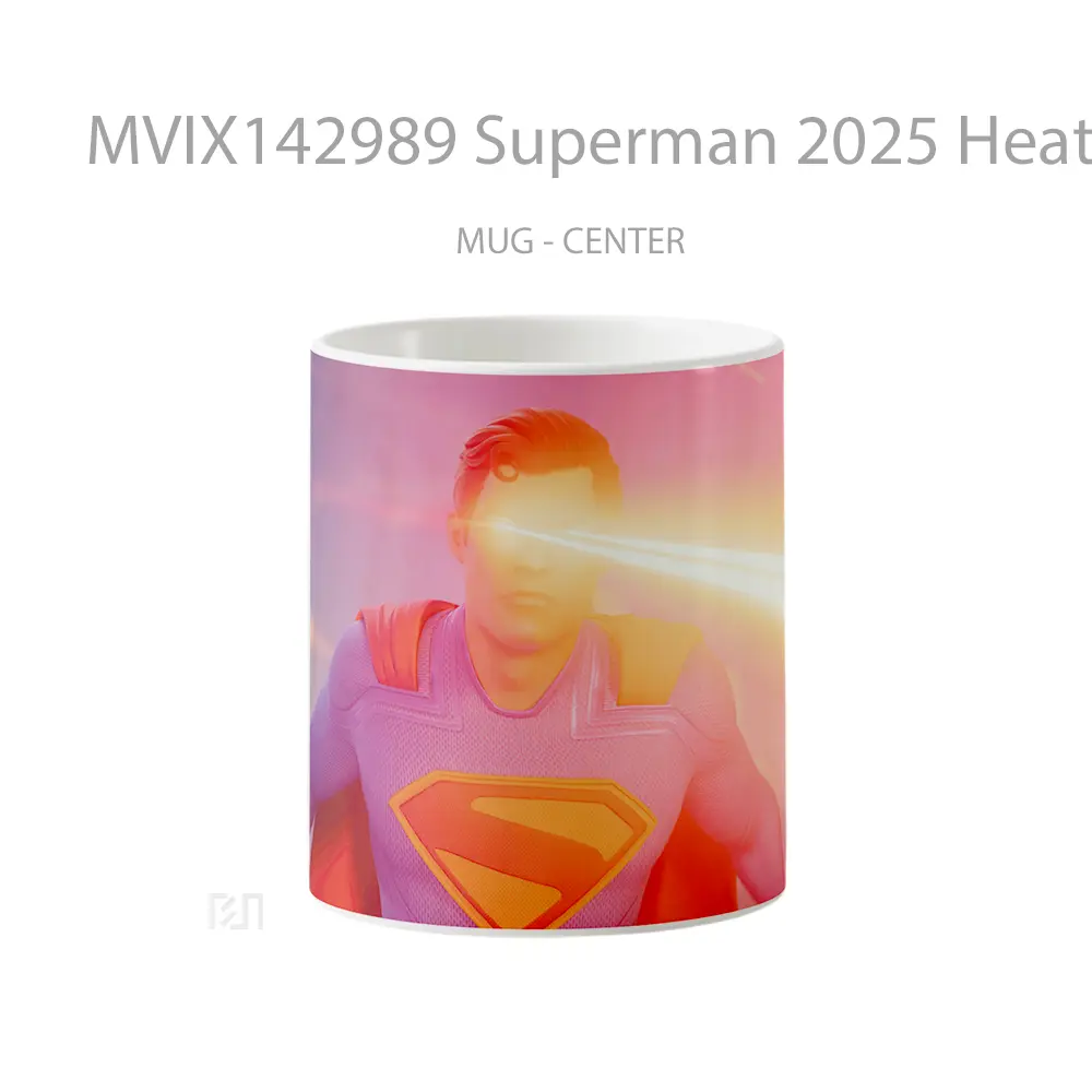 Mug Superman 2025 Heat Vision Fortnite Gelas Superhero