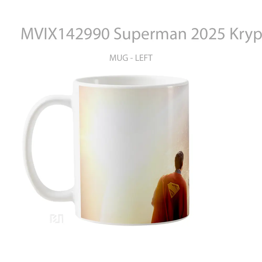 Mug Superman 2025 Krypto Imax Gelas Superhero - All-side / Desain