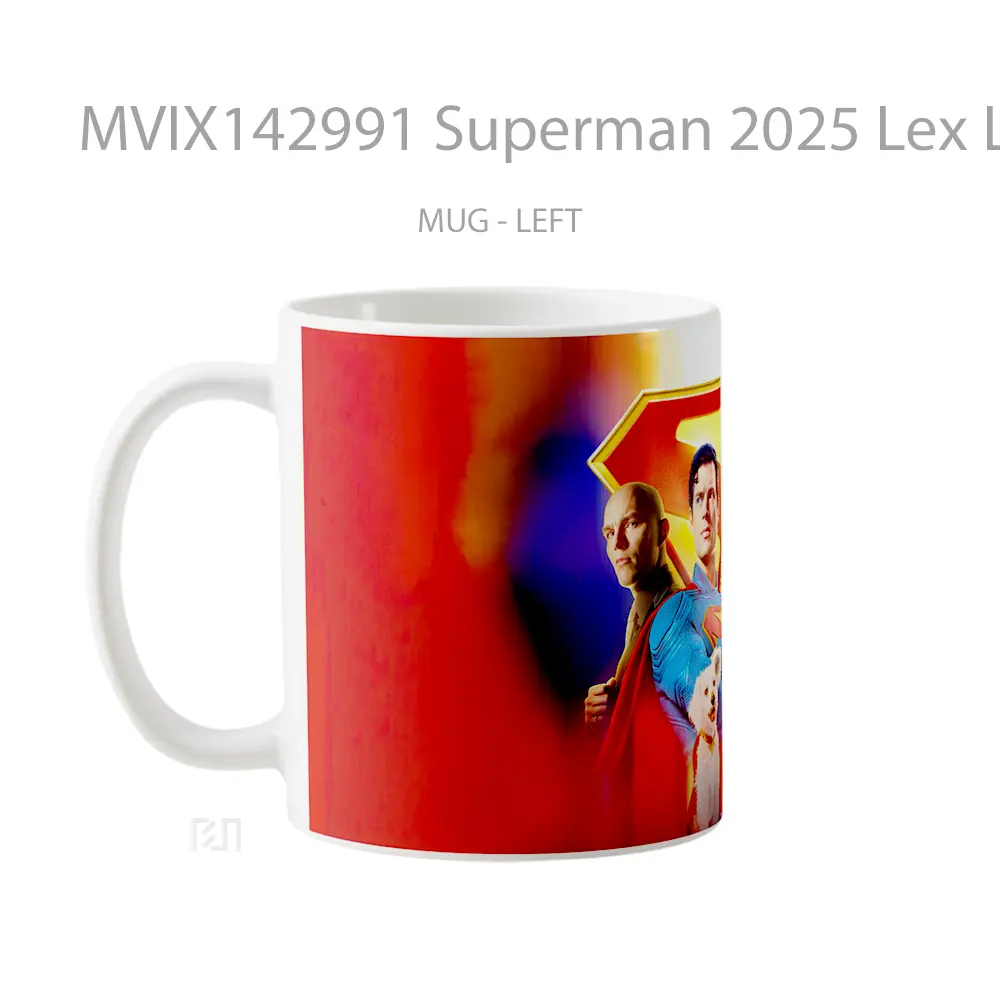 Mug Superman 2025 Lex Luthor Krypto Lois Lane Gelas Superhero - All-side / Desain