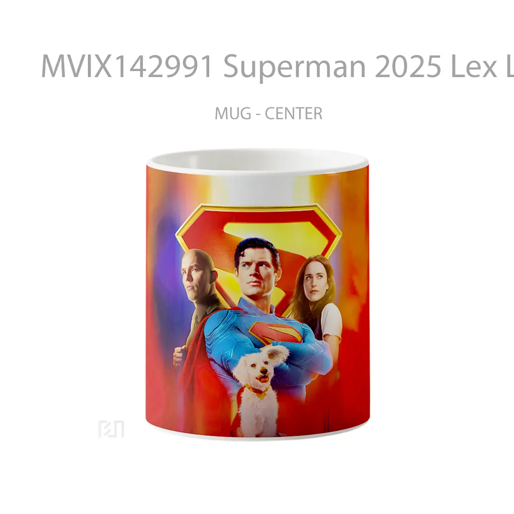 Mug Superman 2025 Lex Luthor Krypto Lois Lane Gelas Superhero