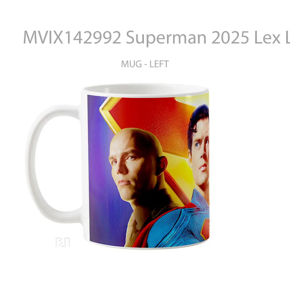 Mug Superman 2025 Lex Luthor Lois Lane Krypto Gelas Superhero - All-side / Desain