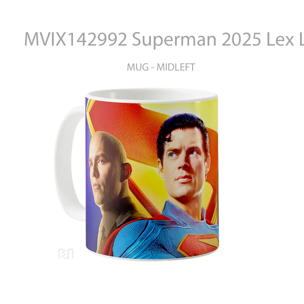 Mug Superman 2025 Lex Luthor Lois Lane Krypto Gelas Superhero - All-side / Desain