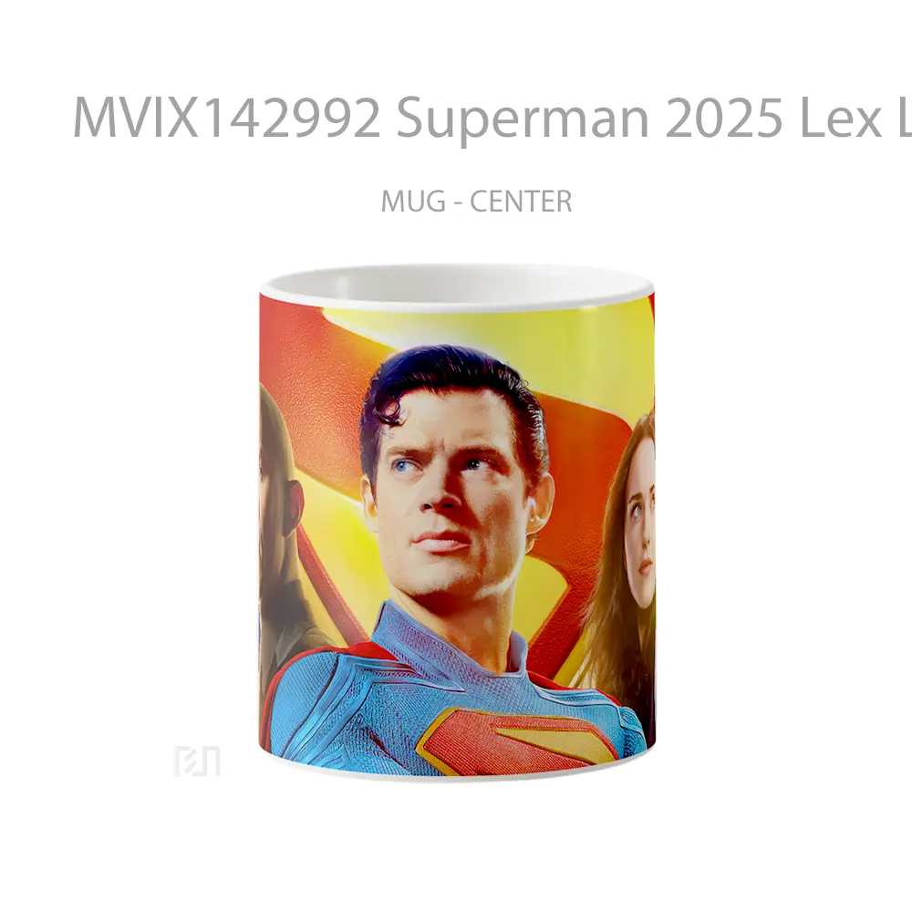Mug Superman 2025 Lex Luthor Lois Lane Krypto Gelas Superhero