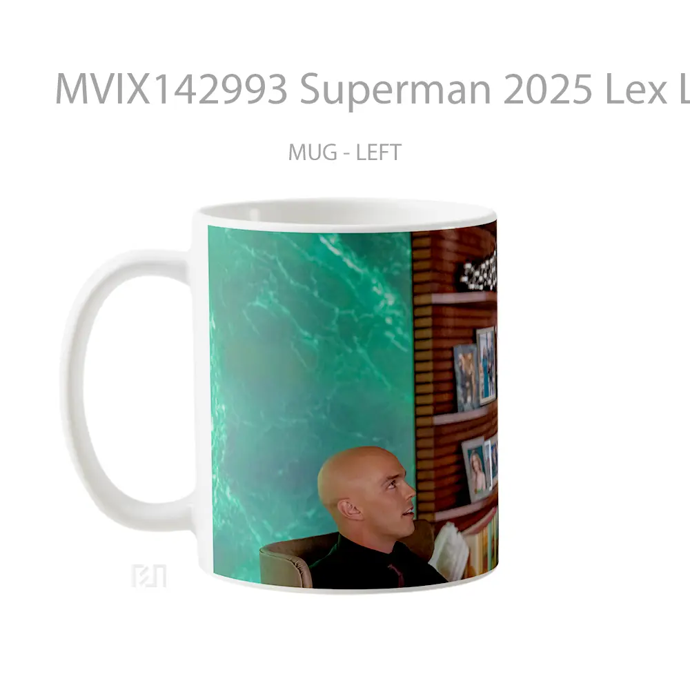 Mug Superman 2025 Lex Luthor Superman Gelas Superhero - All-side / Desain