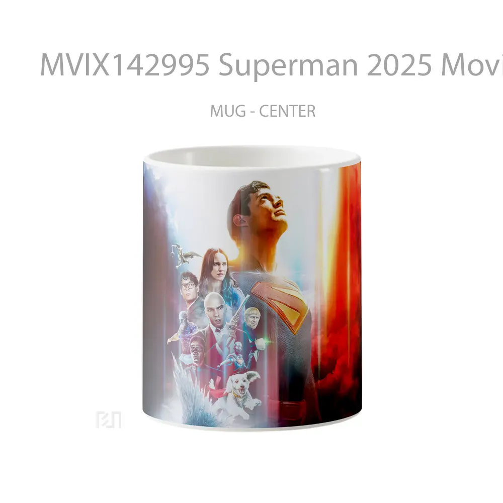 Mug Superman 2025 Movie Cast Gelas Superhero