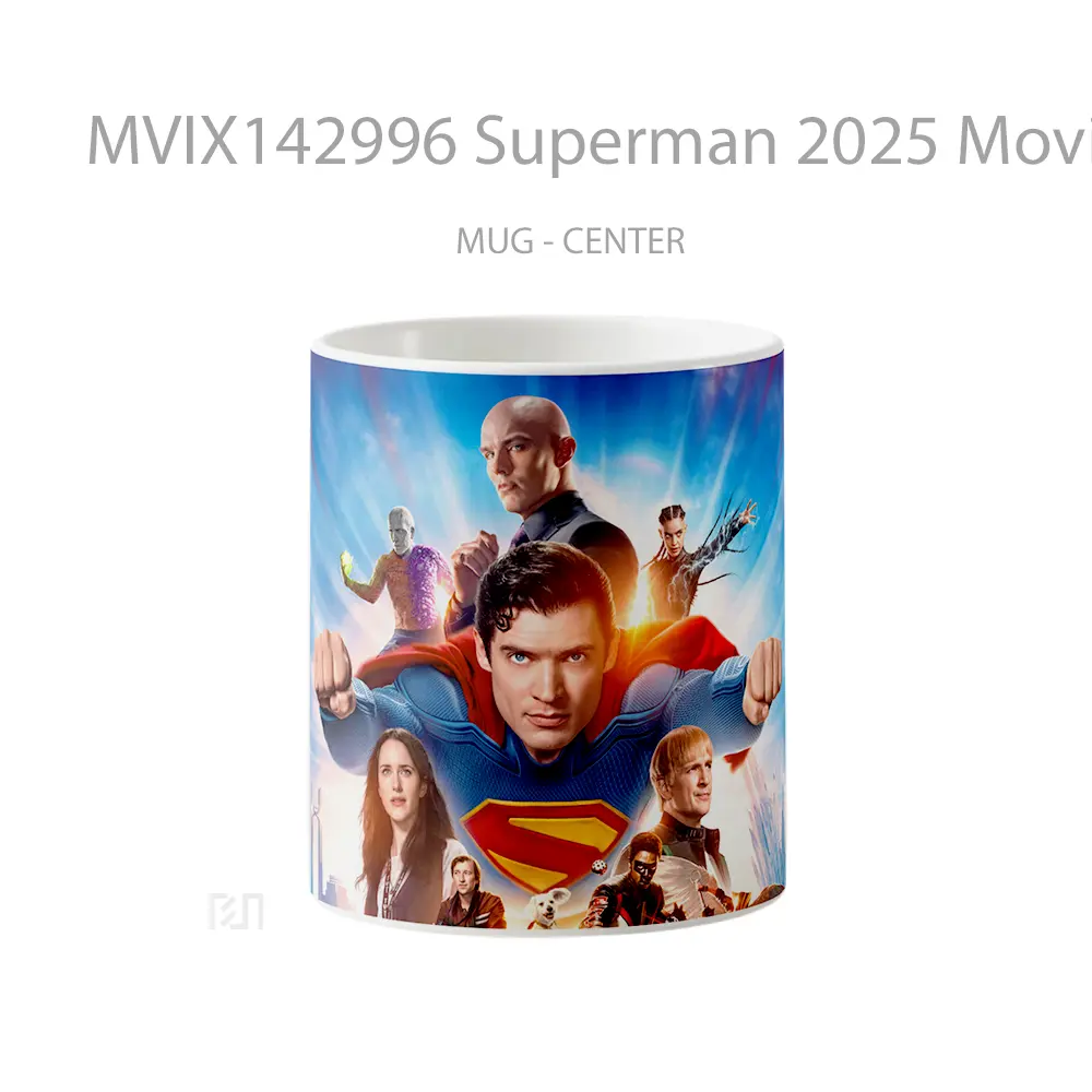 Mug Superman 2025 Movie Cast Gelas Superhero