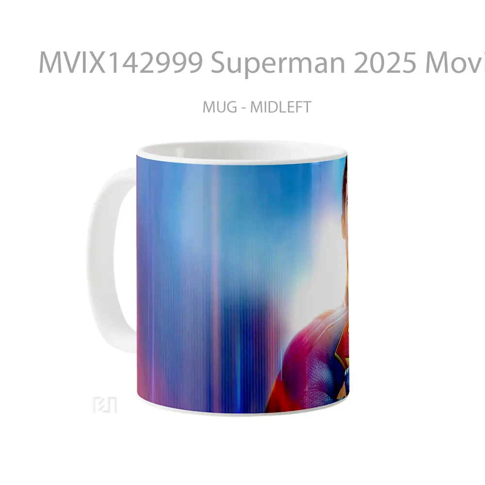 Mug Superman 2025 Movie David Corenswet Gelas Superhero - All-side / Desain