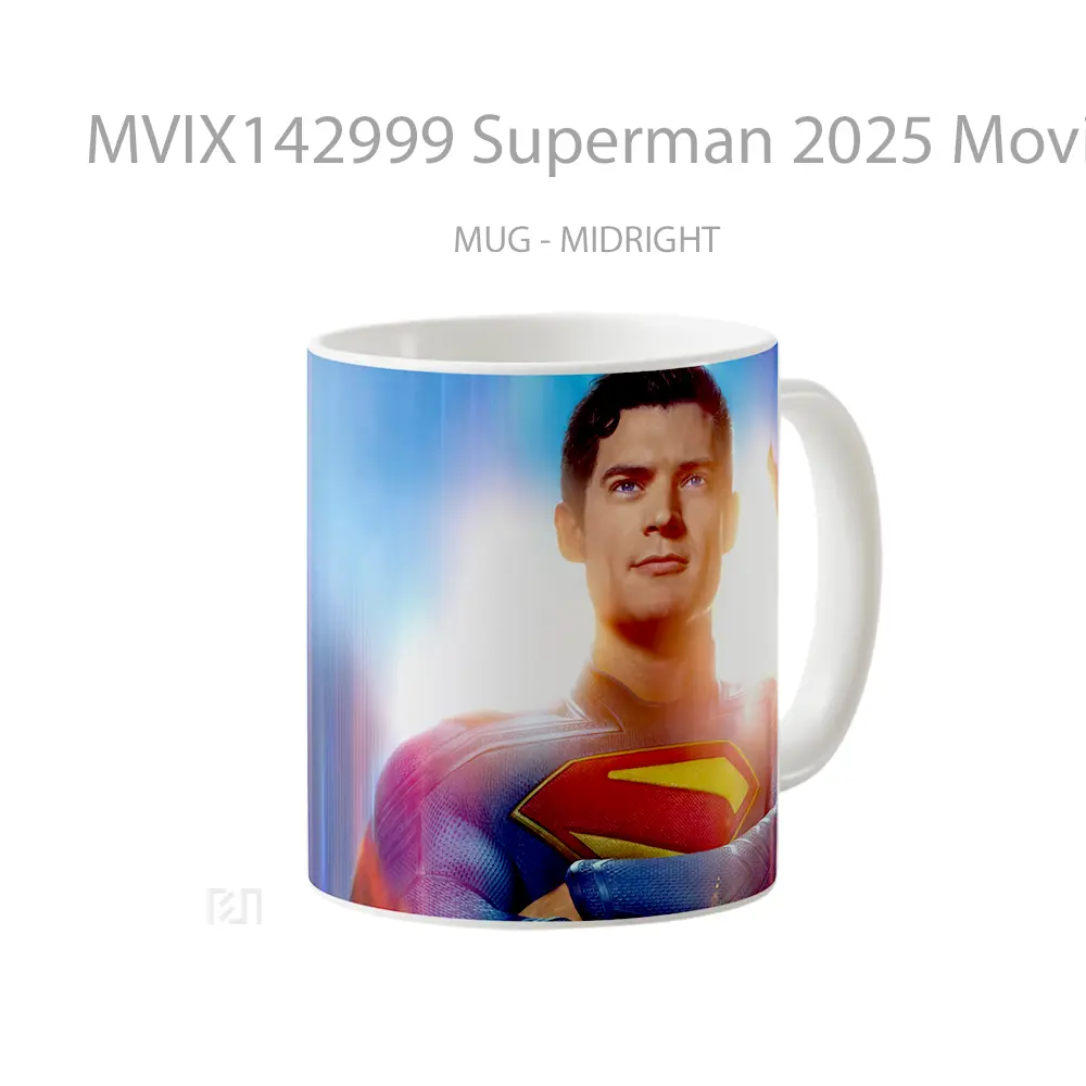Mug Superman 2025 Movie David Corenswet Gelas Superhero - All-side / Desain