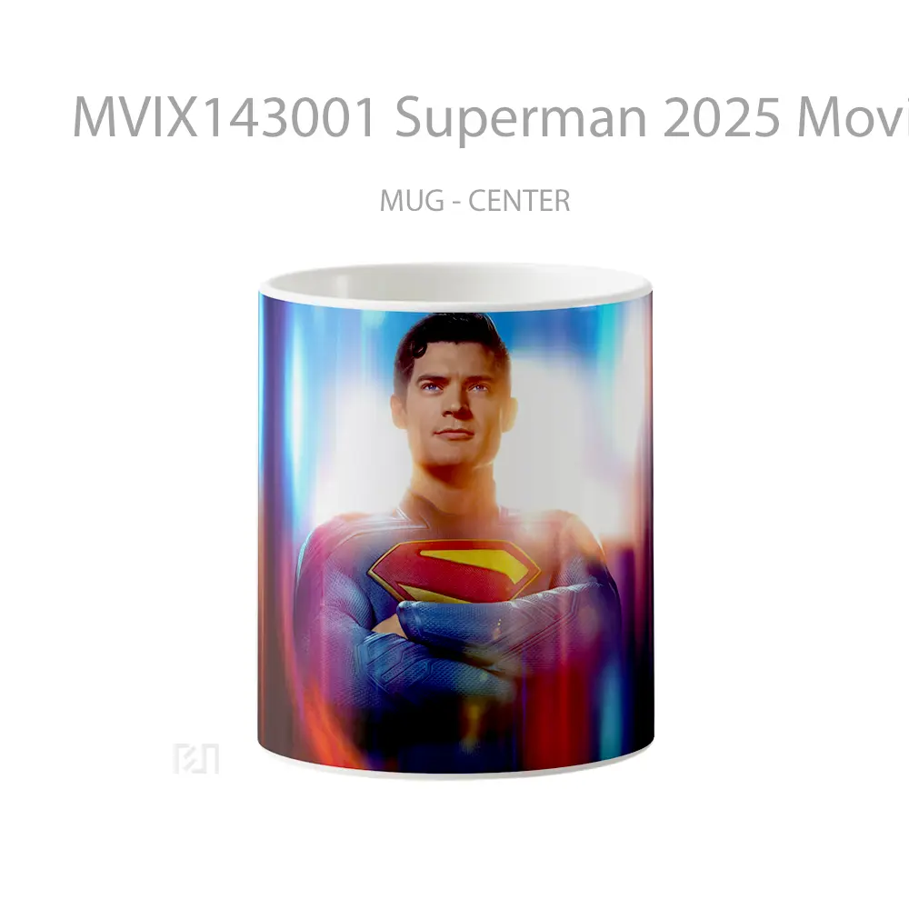 Mug Superman 2025 Movie Gelas Superhero