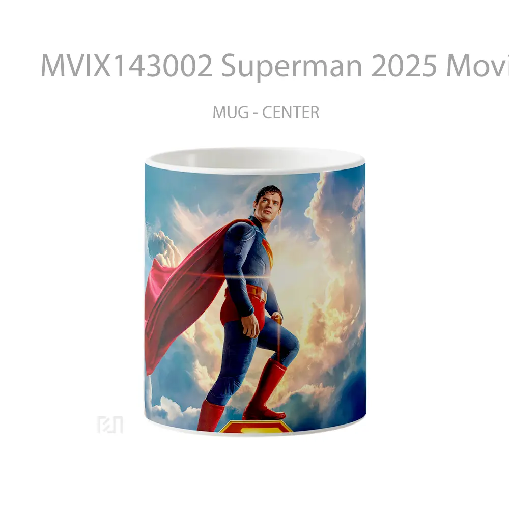 Mug Superman 2025 Movie Gelas Superhero