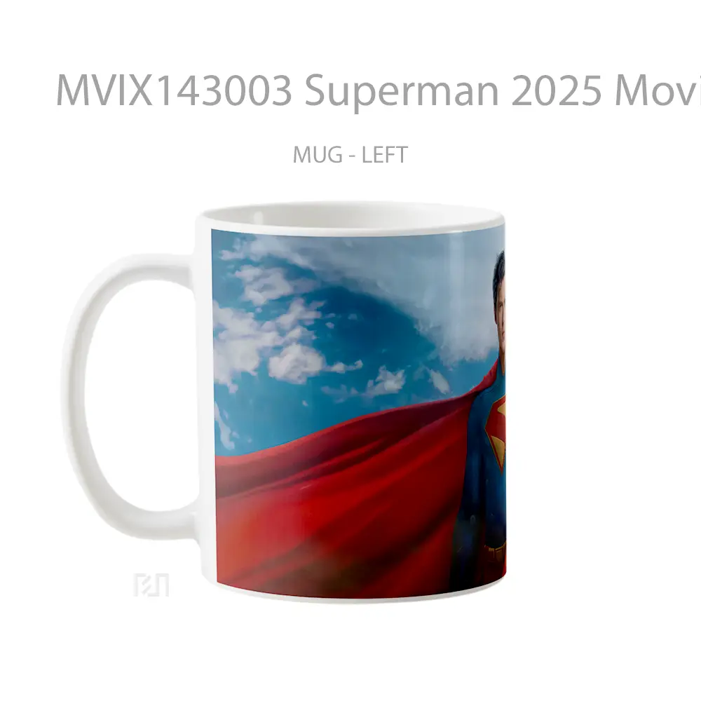 Mug Superman 2025 Movie Gelas Superhero - All-side / Desain