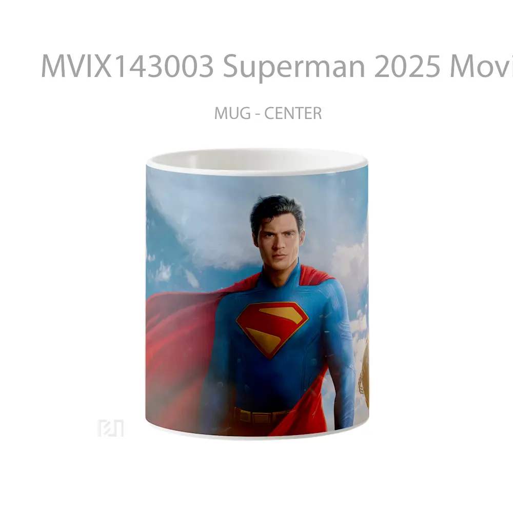 Mug Superman 2025 Movie Gelas Superhero