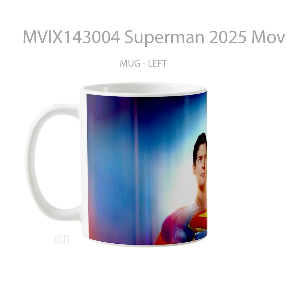 Mug Superman 2025 Movie Gelas Superhero - All-side / Desain