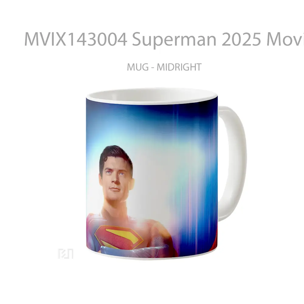 Mug Superman 2025 Movie Gelas Superhero - All-side / Desain