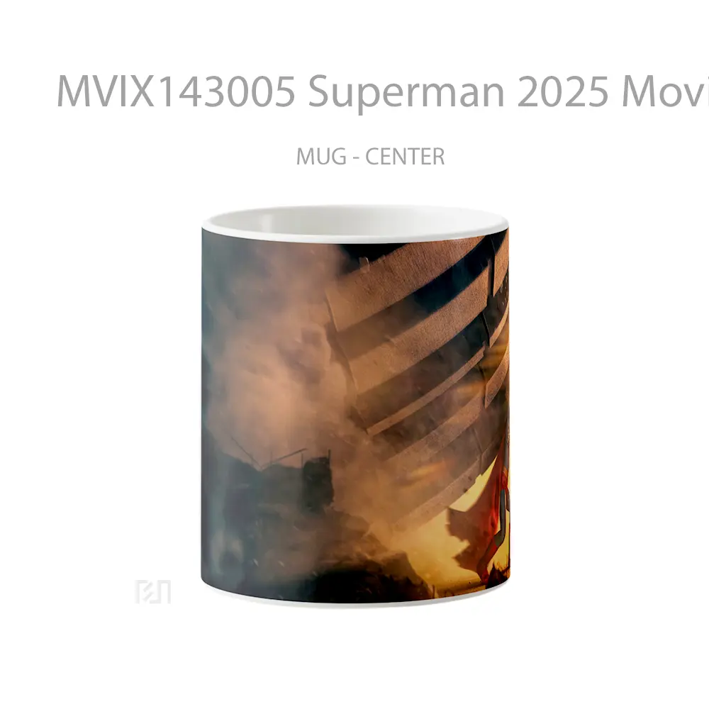 Mug Superman 2025 Movie Gelas Superhero