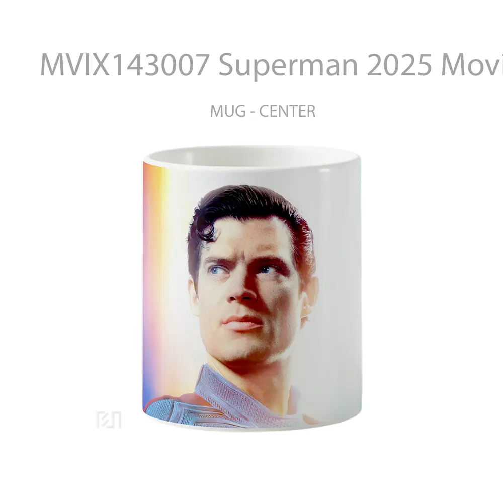 Mug Superman 2025 Movie Poster Gelas Superhero