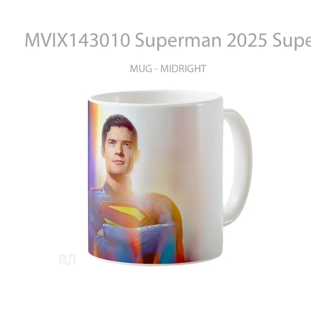 Mug Superman 2025 Superman David Corenswet Gelas Superhero - All-side / Desain