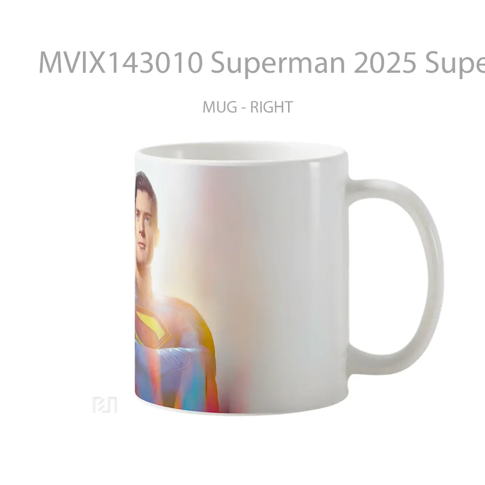 Mug Superman 2025 Superman David Corenswet Gelas Superhero - All-side / Desain