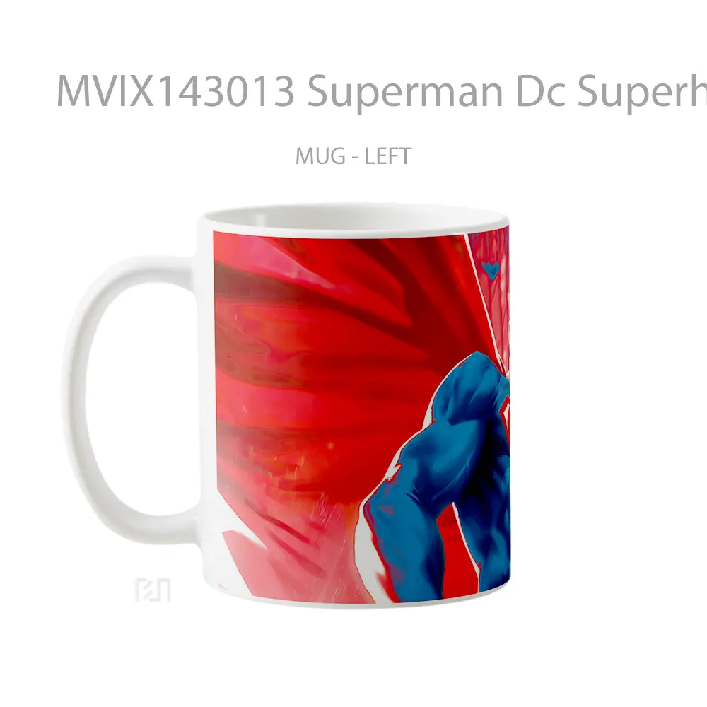 Mug Superman Dc Superhero Gelas Superhero - All-side / Desain