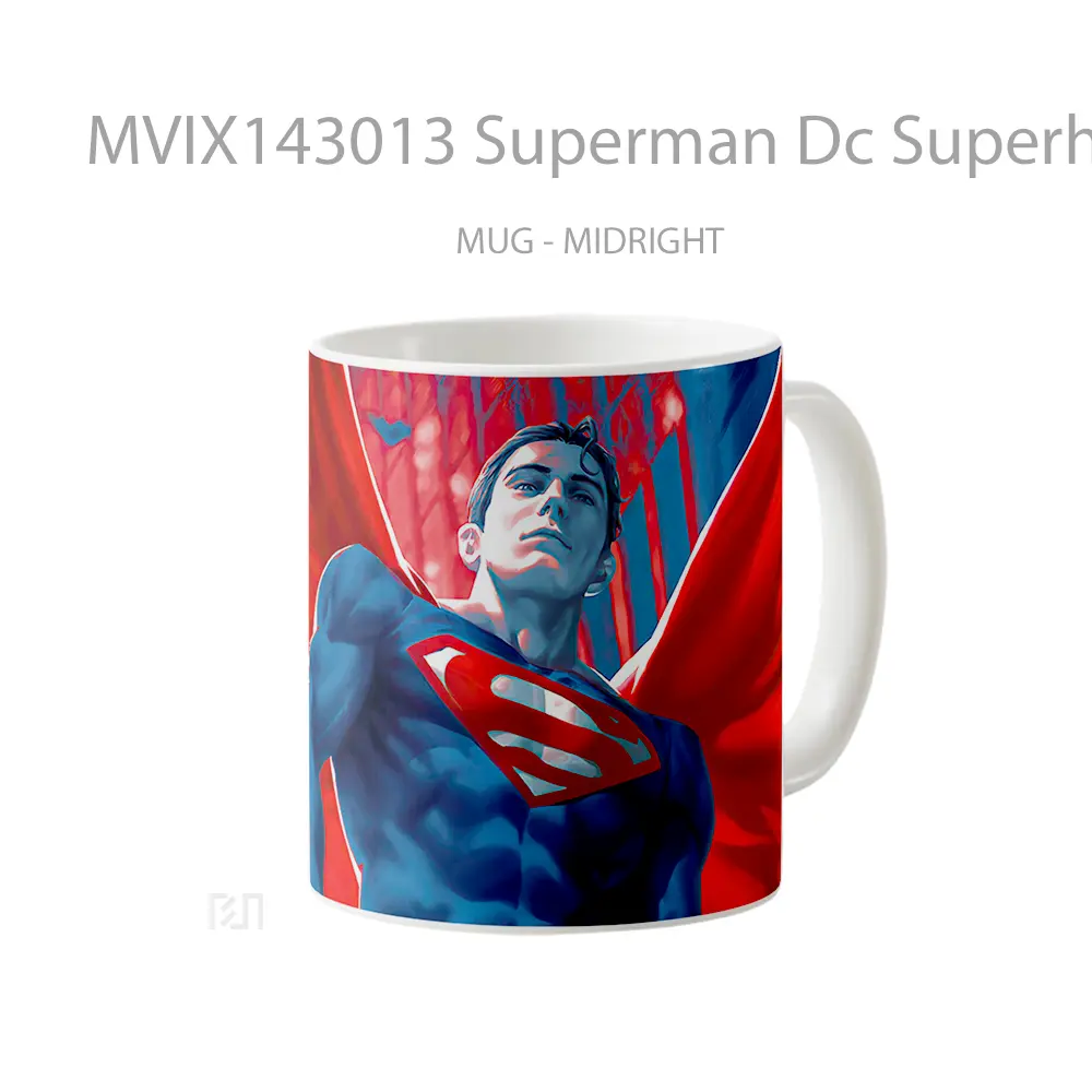 Mug Superman Dc Superhero Gelas Superhero - All-side / Desain