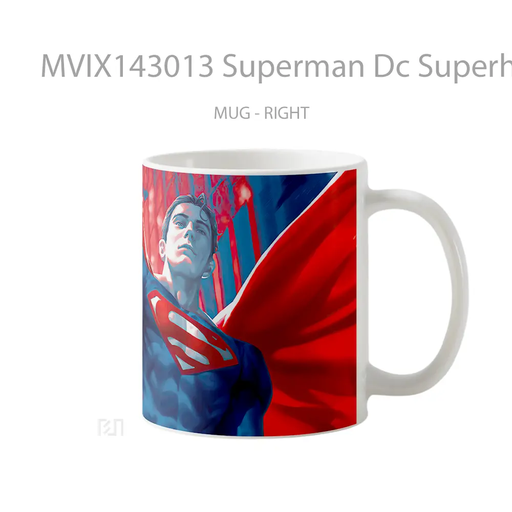 Mug Superman Dc Superhero Gelas Superhero - All-side / Desain