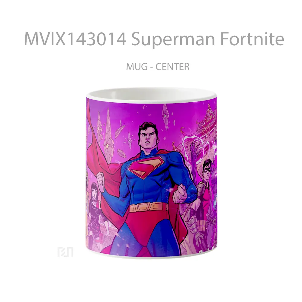 Mug Superman Fortnite Gelas Superhero