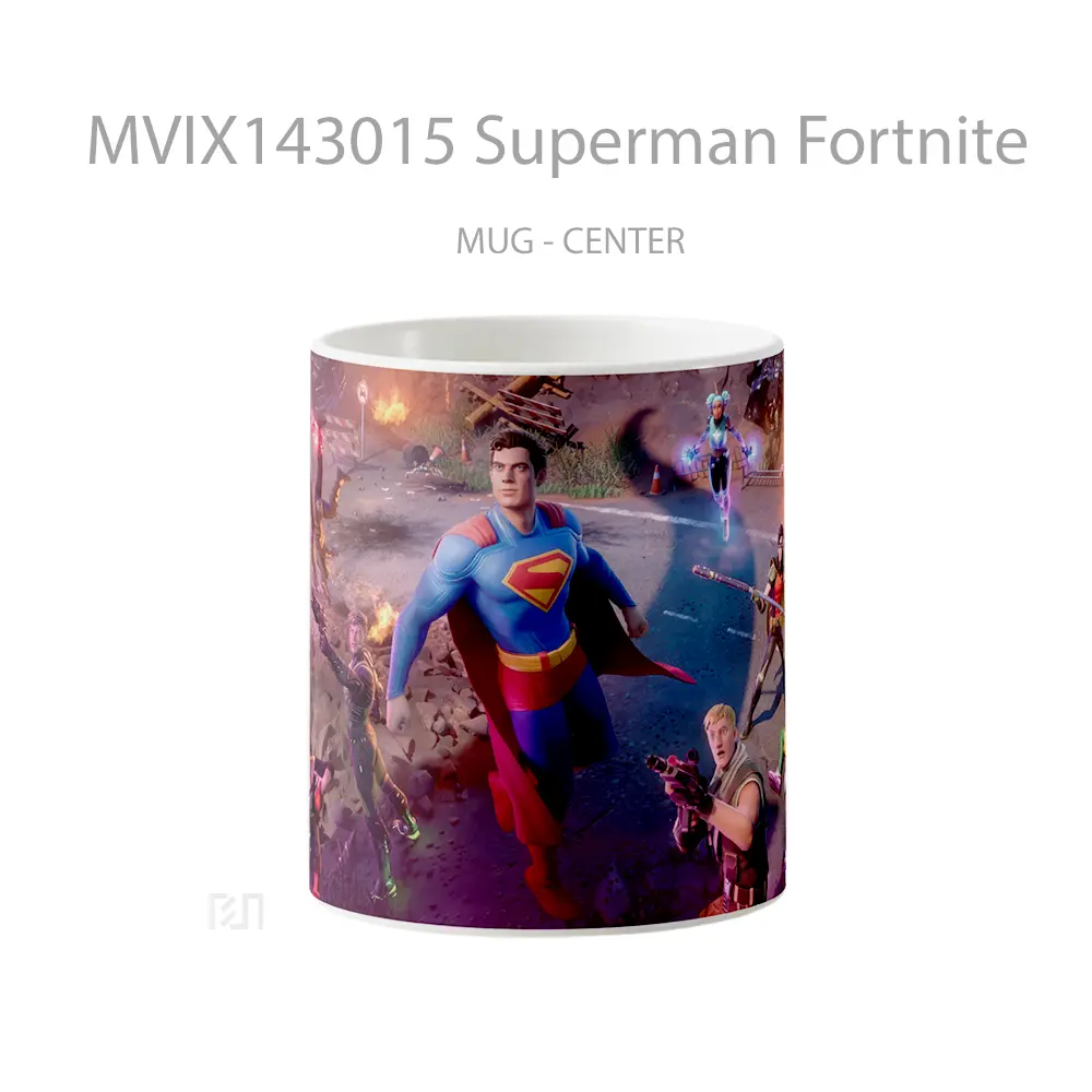 Mug Superman Fortnite Gelas Superhero