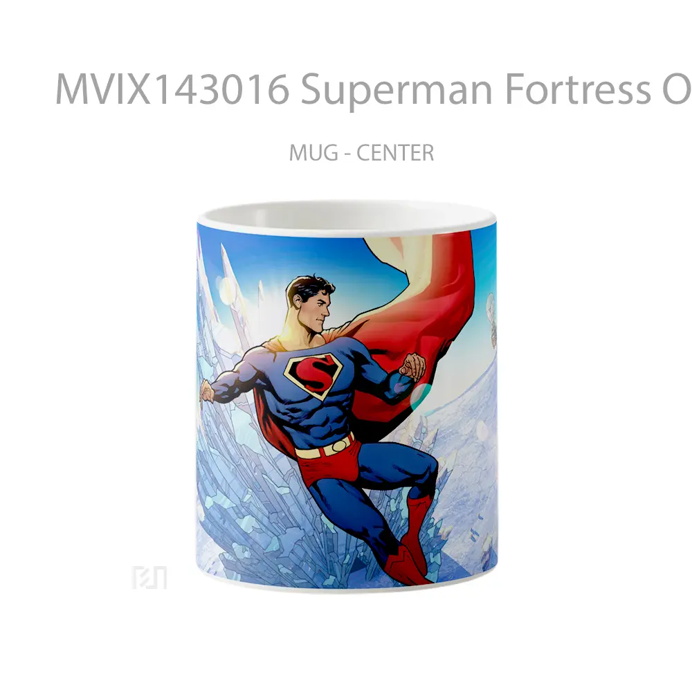 Mug Superman Fortress Of Solitude Fortnite Gelas Superhero
