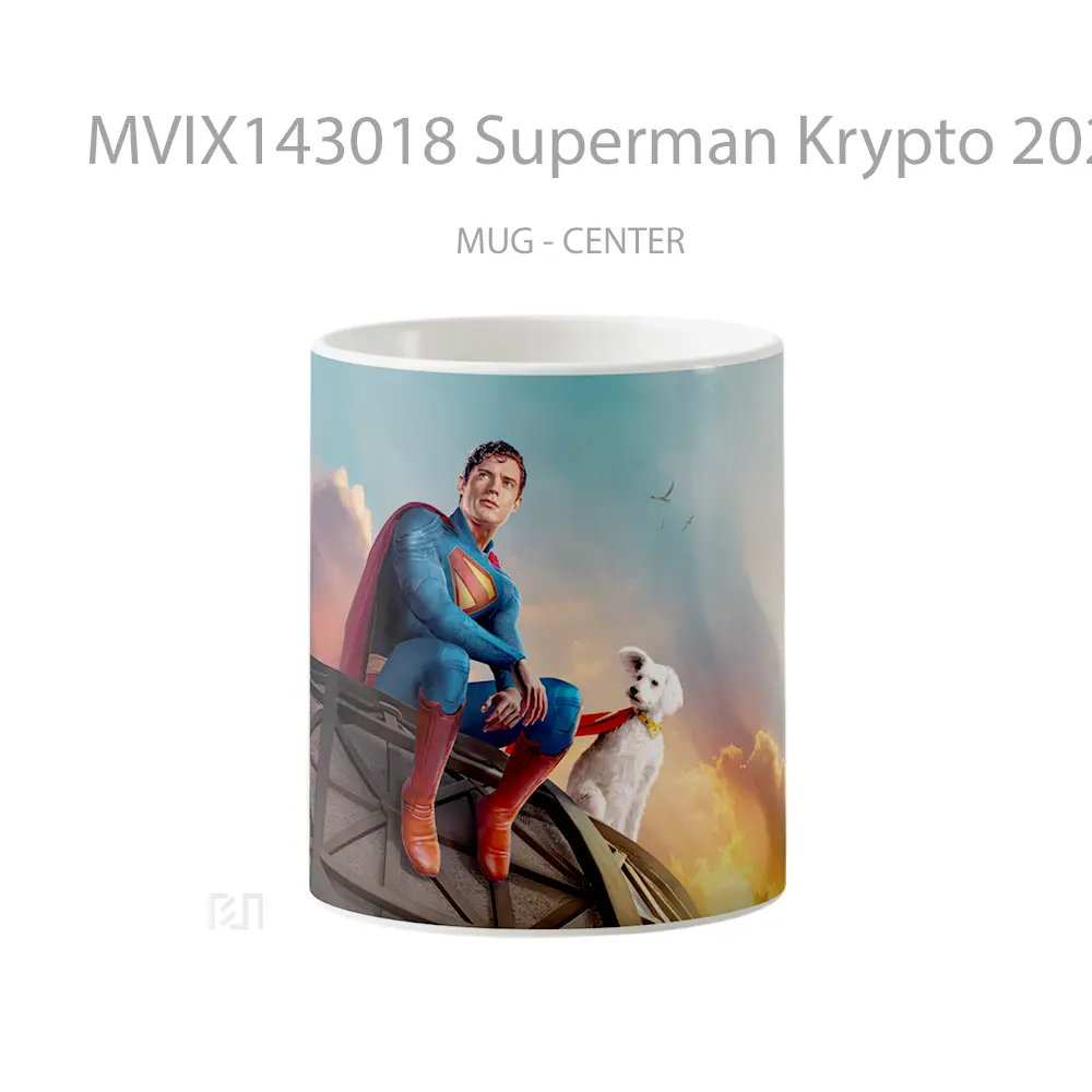 Mug Superman Krypto 2025 Movie Gelas Superhero
