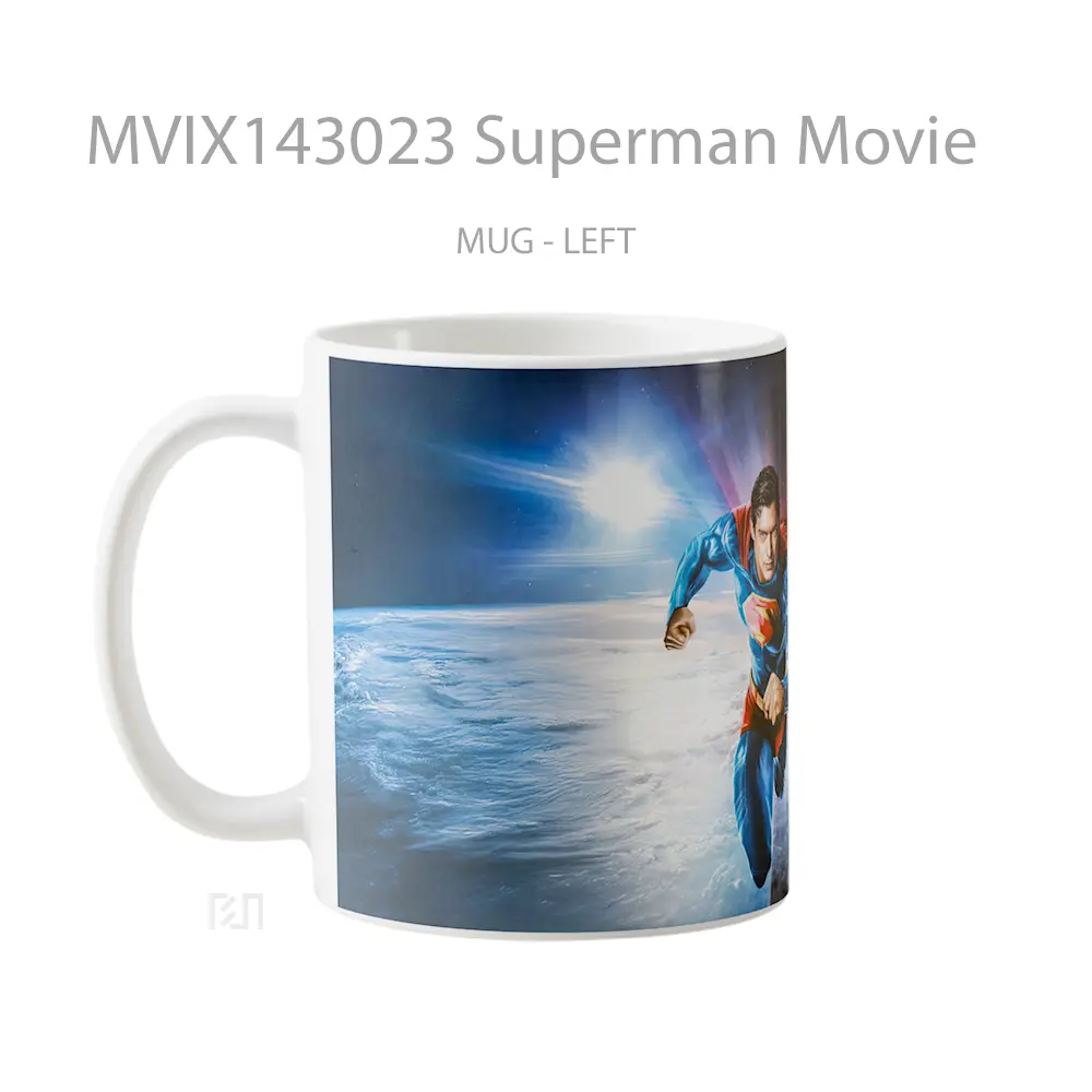 Mug Superman Movie Gelas Superhero - All-side / Desain