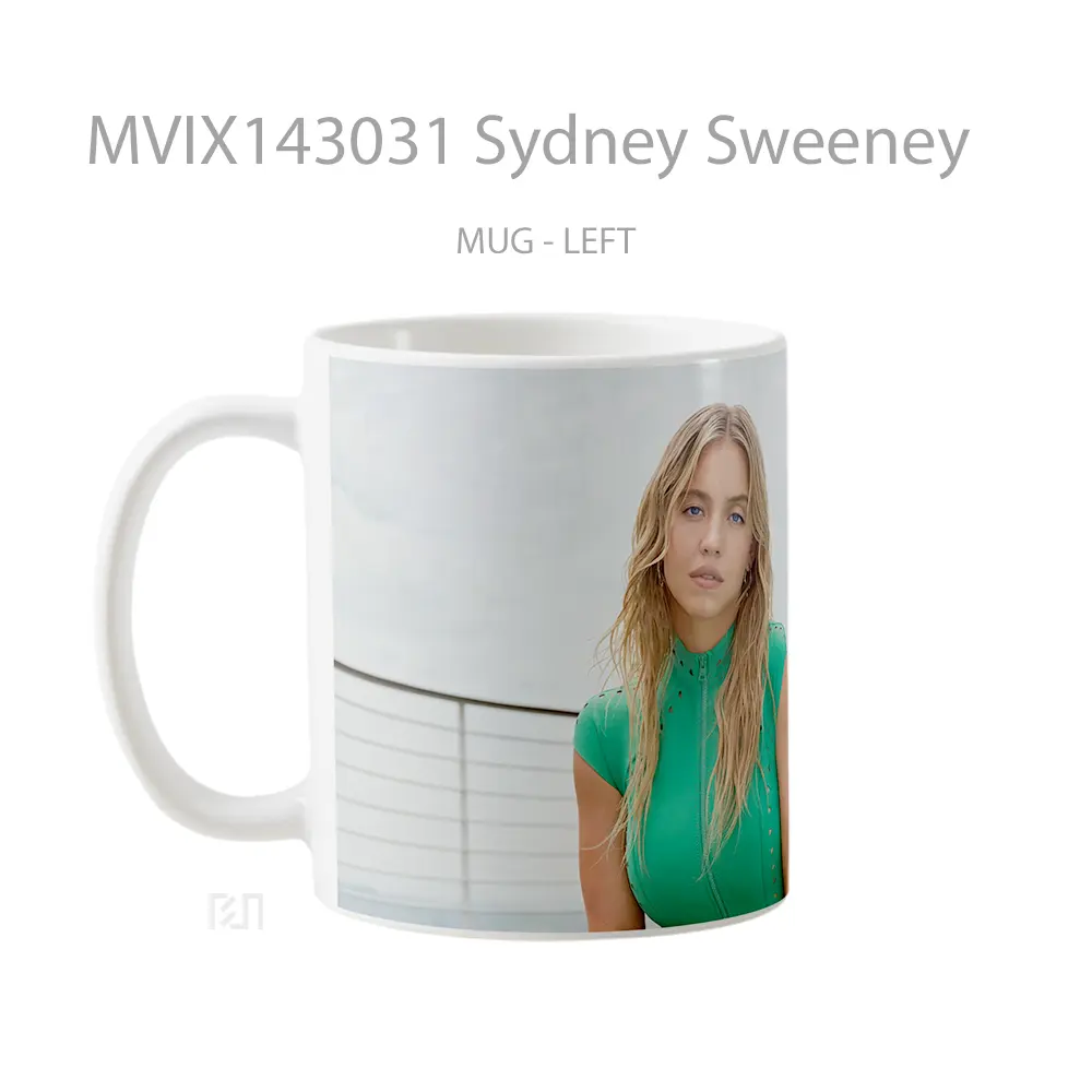 Mug Sydney Sweeney Gelas Keramik Unik - All-side / Desain