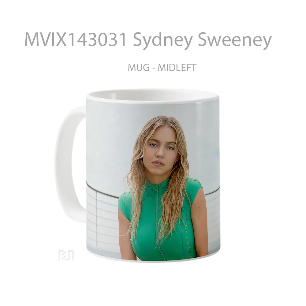 Mug Sydney Sweeney Gelas Keramik Unik - All-side / Desain