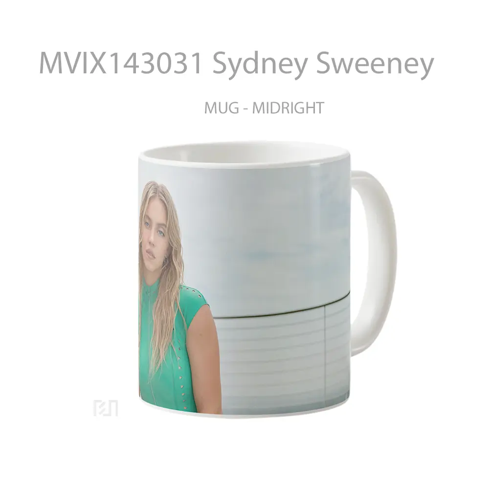 Mug Sydney Sweeney Gelas Keramik Unik - All-side / Desain