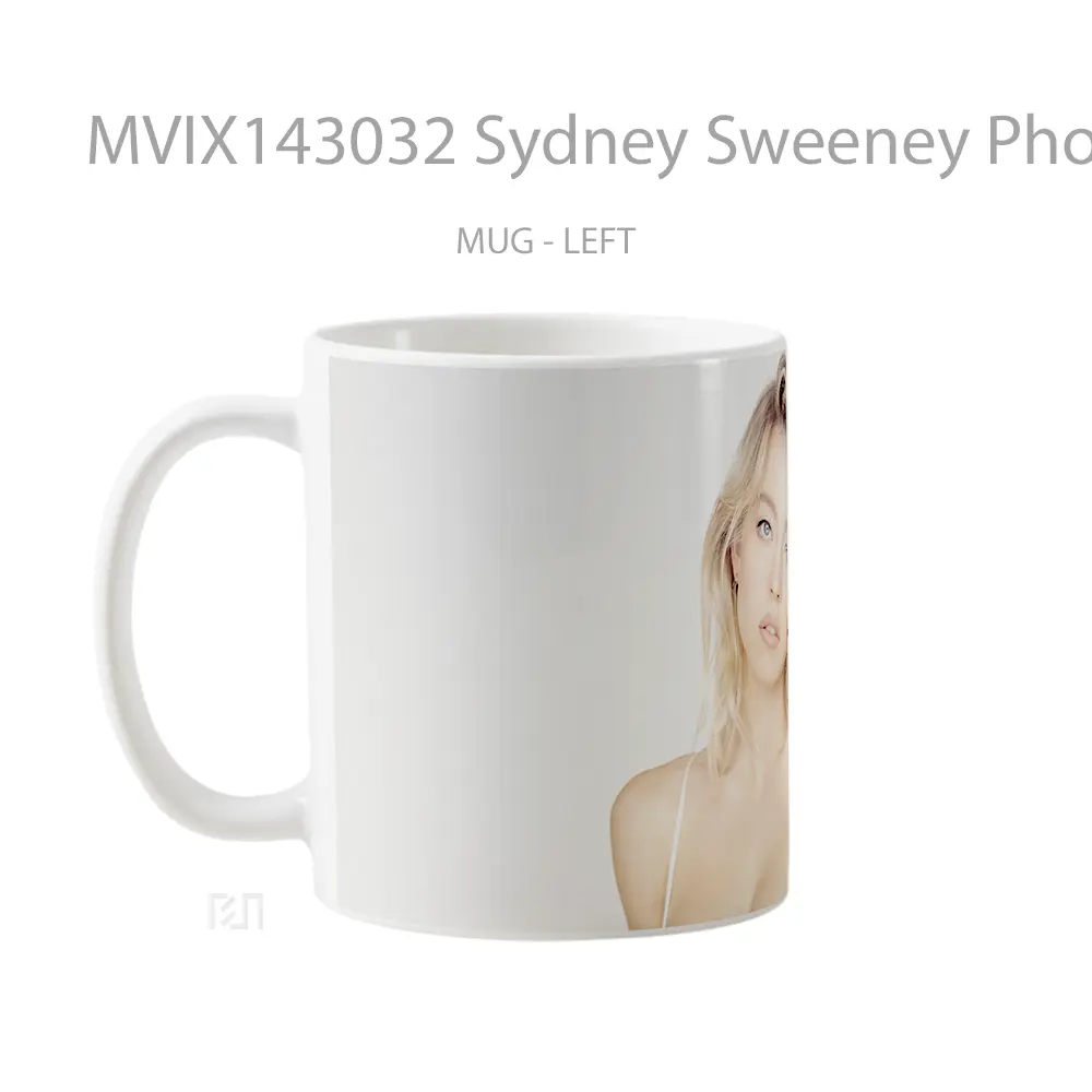 Mug Sydney Sweeney Photo Gelas Keramik Unik - All-side / Desain