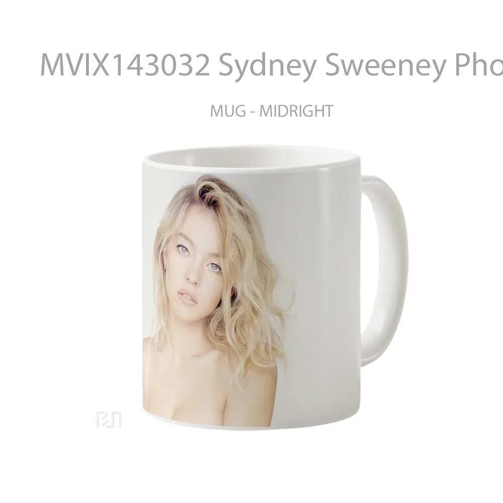 Mug Sydney Sweeney Photo Gelas Keramik Unik - All-side / Desain