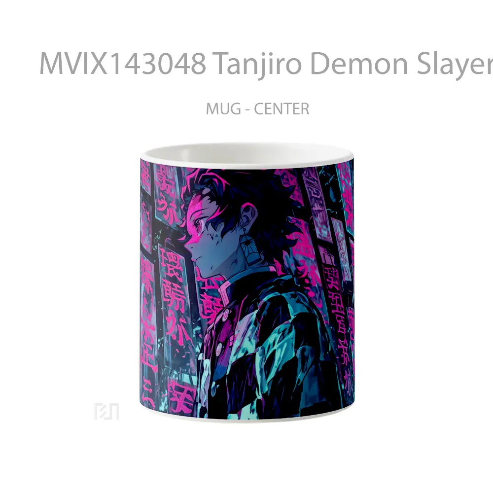 Mug Tanjiro Demon Slayer Gelas Keramik Unik