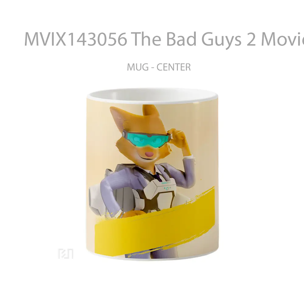 Mug The Bad Guys 2 Movie Diane Foxington Character Gelas Keramik Unik
