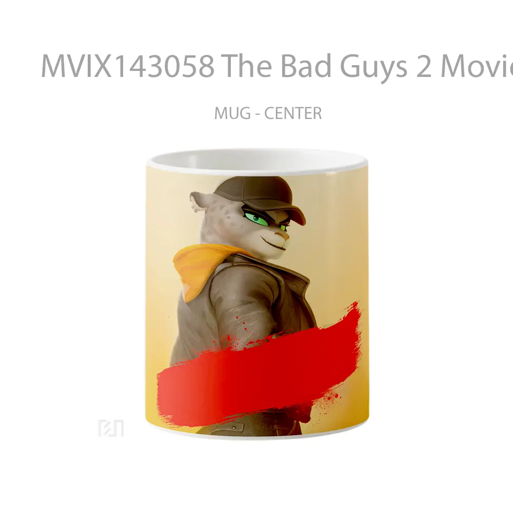 Mug The Bad Guys 2 Movie Kitty Kat Character Gelas Keramik Unik