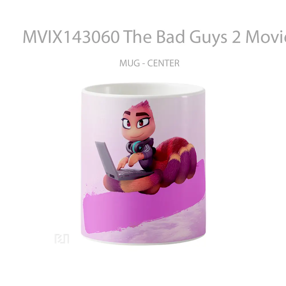 Mug The Bad Guys 2 Movie Ms Tarantula Character Gelas Keramik Unik