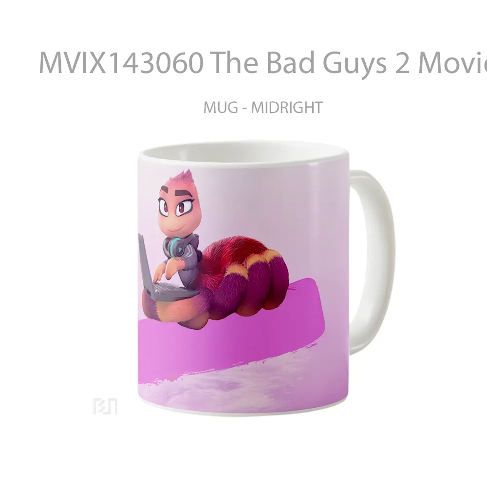 Mug The Bad Guys 2 Movie Ms Tarantula Character Gelas Keramik Unik - All-side / Desain