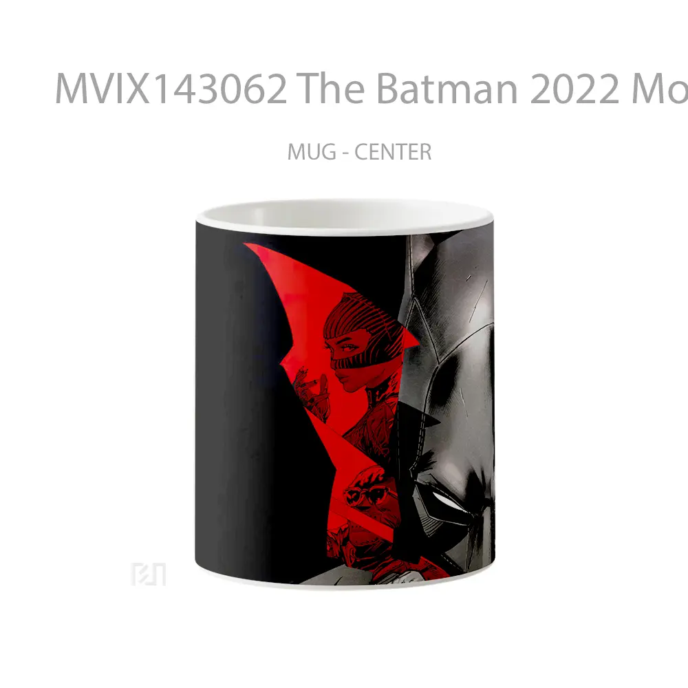 Mug The Batman 2022 Movie Batarang Gelas Superhero
