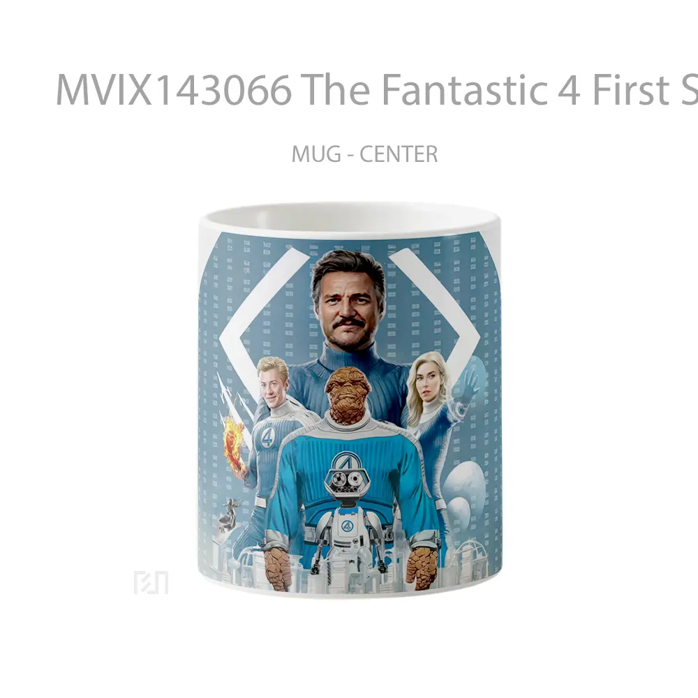 Mug The Fantastic 4 First Steps Movie Gelas Keramik Unik