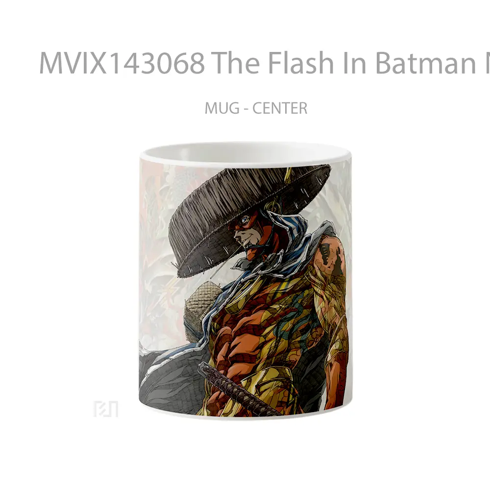 Mug The Flash In Batman Ninja Vs Yakuza Gelas Superhero