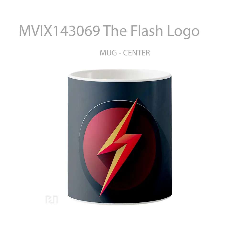 Mug The Flash Logo Gelas Keramik Unik
