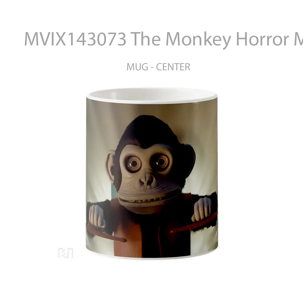 Mug The Monkey Horror Movie Gelas Keramik Unik