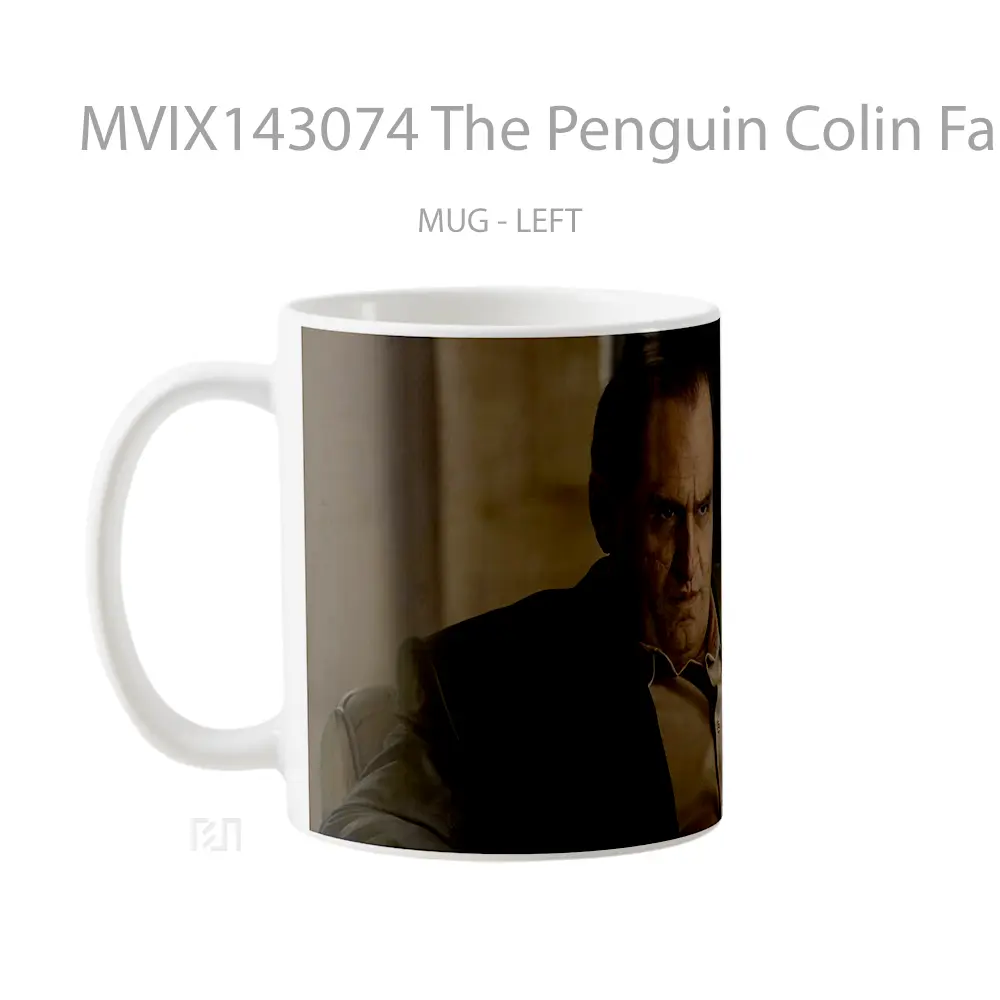 Mug The Penguin Colin Farrell Gelas Keramik Unik - All-side / Desain