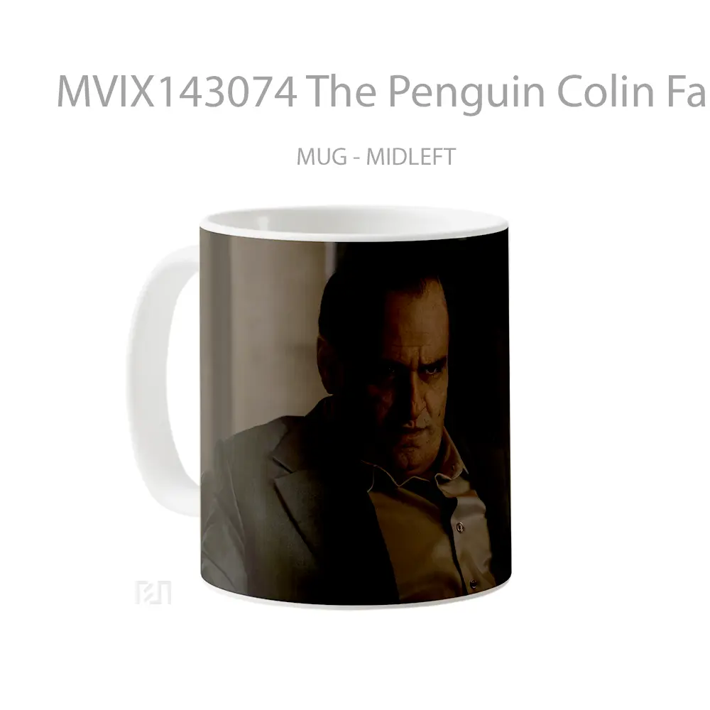 Mug The Penguin Colin Farrell Gelas Keramik Unik - All-side / Desain