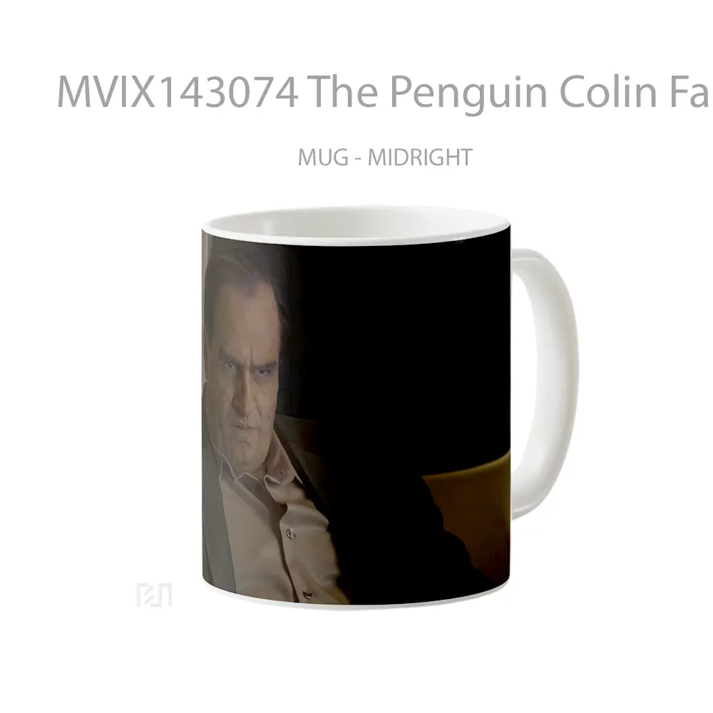 Mug The Penguin Colin Farrell Gelas Keramik Unik - All-side / Desain