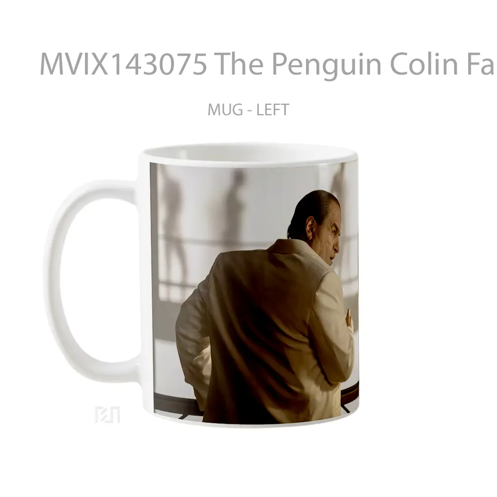 Mug The Penguin Colin Farrell Series Gelas Keramik Unik - All-side / Desain