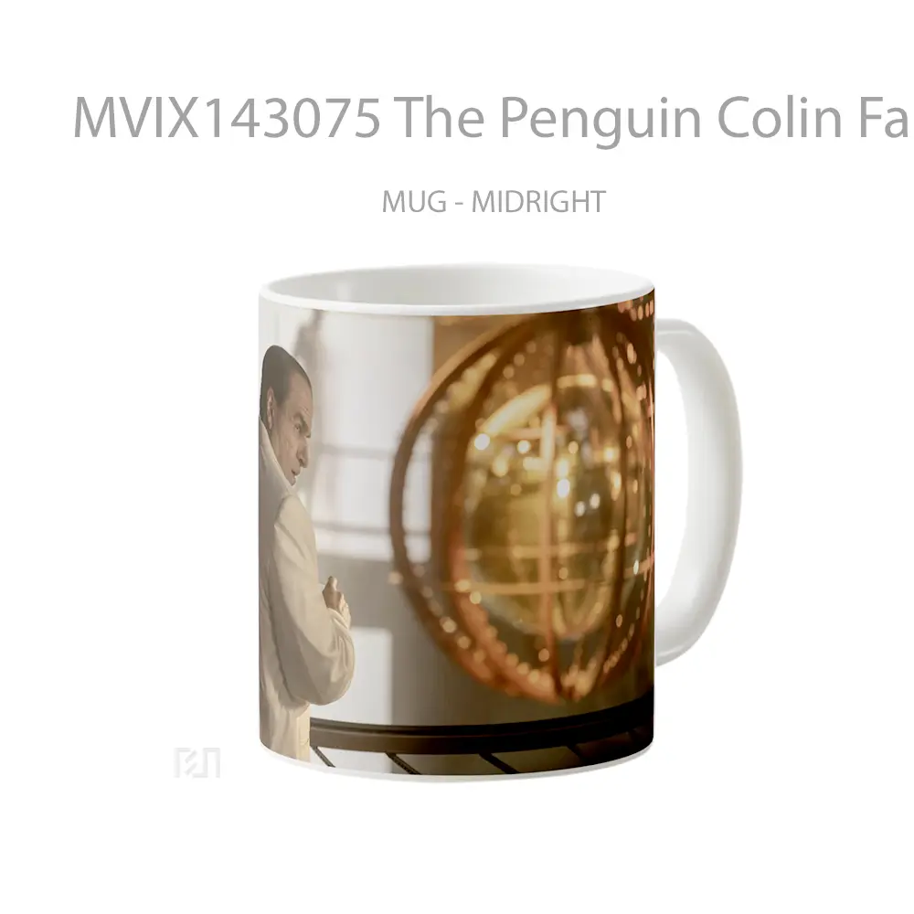 Mug The Penguin Colin Farrell Series Gelas Keramik Unik - All-side / Desain